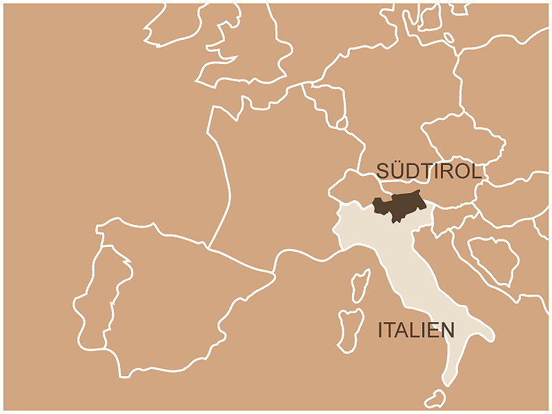 Urlaubsland Südtirol Italien