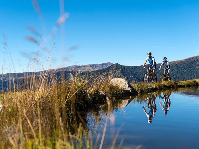 Wandern und Biken in den Dolomiten